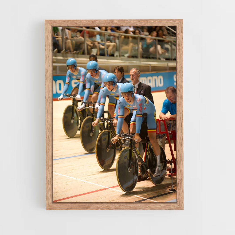 Poster Peloton Épique – affiche Cyclisme (vue 4)
